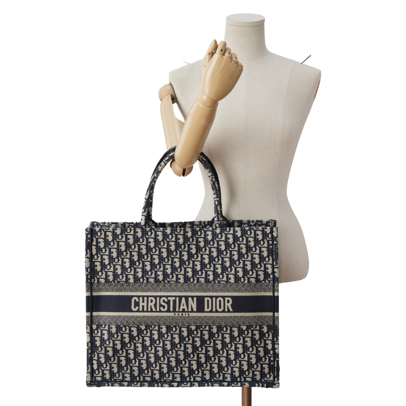 CHRISTIAN DIOR(USED)크리스찬디올 오블리크 북토트 라지백